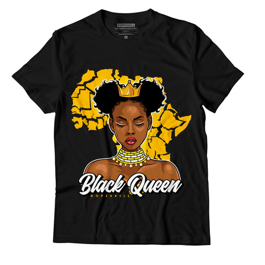 AJ 13 Del Sol DopeSkill T-Shirt Black Queen Graphic