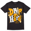 Taxi Yellow Toe 1s DopeSkill T-Shirt Drip Too Hard Graphic - Black 