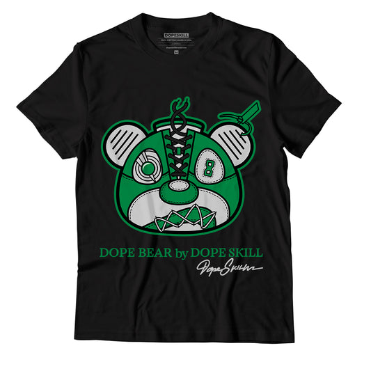 AJ 3 Pine Green DopeSkill T-Shirt Sneaker Bear Head Graphic