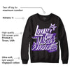 PURPLE Collection DopeSkill Sweatshirt LOVE Graphic