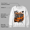 Orange Black White DopeSkill Sweatshirt ENGINE Tshirt Graphic