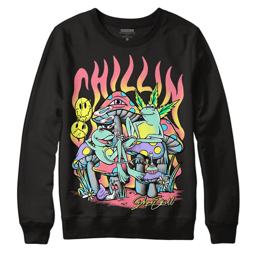 Candy Easter Dunk Low DopeSkill Sweatshirt Chillin Graphic - Black