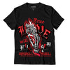AJ 1 Retro High OG Patent Bred DopeSkill T-Shirt True Love Will Kill You Graphic