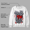 Fire Red 9s DopeSkill Sweatshirt New Paid In Full Graphic