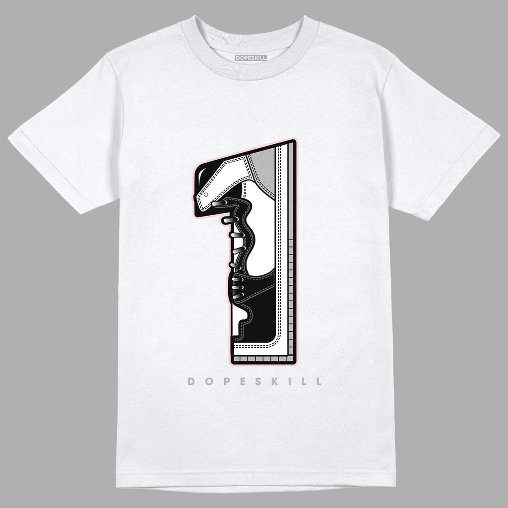 Jordan 1 Retro High OG Stage Haze DopeSkill T-Shirt No.1 Graphic - White 