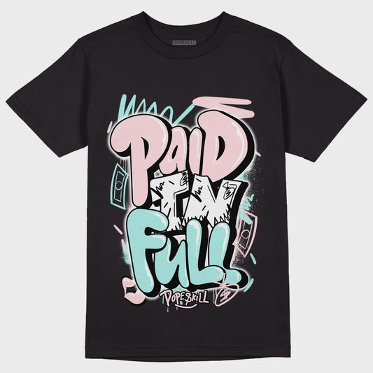 Jordan 5 Easter DopeSkill T-Shirt New Paid In Full Graphic - Black