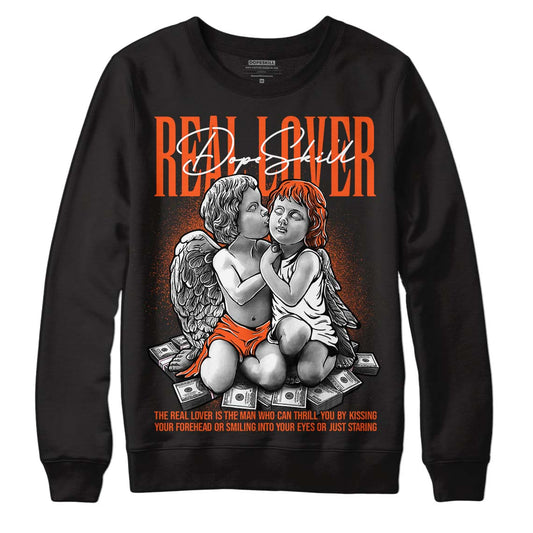Starfish 1s DopeSkill Sweatshirt Real Lover Graphic - Black