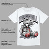 Fire Red 9s DopeSkill T-Shirt Sick Bear Graphic