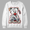 Jordan 3 Retro White Cement Reimagined DopeSkill Sweatshirt Hurt Bear Graphic Streetwear - White