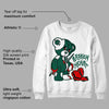 Lottery Pack Malachite Green Dunk Low DopeSkill Sweatshirt Broken Heart Graphic