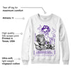 AJ 3 Dark Iris DopeSkill Sweatshirt Show Me The Money Graphic