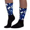 Mushroom Sublimated Socks Match Hyper Royal 12s