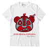 AJ 4 Bred DopeSkill T-Shirt Sneaker Bear Head Graphic