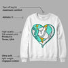 New Emerald 1s DopeSkill Sweatshirt Heart AJ 1 Graphic