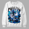 Racer Blue 5s DopeSkill Sweatshirt Chillin Graphic