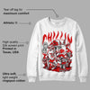 Gym Red 12s DopeSkill Sweatshirt Chillin Graphic