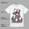 Fire Red 9s DopeSkill T-Shirt MOMM Bear Graphic