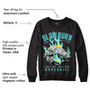 Aqua 5s DopeSkill Sweatshirt Slow Burn Graphic