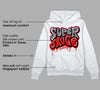 Gym Red 9s DopeSkill Hoodie Sweatshirt Super Sauce Graphic