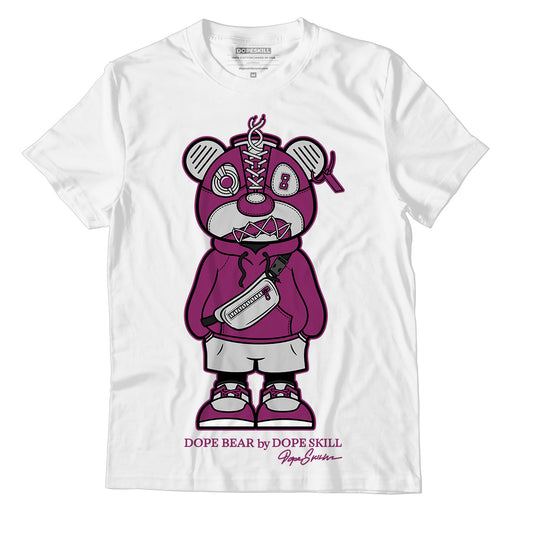 AJ 1 Retro High OG Bordeaux DopeSkill T-Shirt Sneaker Bear Graphic