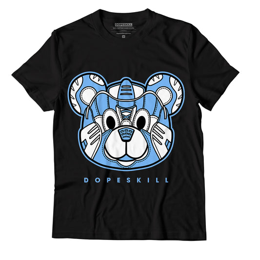 AJ 6 University Blue DopeSkill T-Shirt SNK Bear Graphic