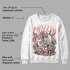 Crimson Bliss 5s DopeSkill Sweatshirt Chillin Graphic