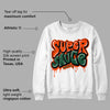 Dunk Low Team Dark Green Orange DopeSkill Sweatshirt Super Sauce Graphic