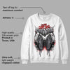 Fire Red 9s DopeSkill Sweatshirt DopeSkill Evolution Graphic