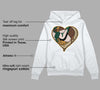 Safari Dunk Low DopeSkill Hoodie Sweatshirt Heart AJ Graphic