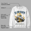 Dunk Blue Jay and University Gold DopeSkill Sweatshirt Slow Burn Graphic