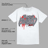 Fire Red 9s DopeSkill T-Shirt Rare Breed Graphic