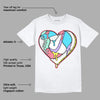 Candy Easter Dunk Low DopeSkill T-Shirt Heart AJ Graphic