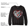 Camo 5s DopeSkill Sweatshirt Heart AJ 5 Graphic