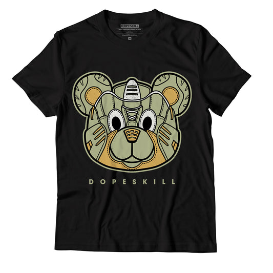 Jordan 5 Jade Horizon DopeSkill T-Shirt SNK Bear Graphic - Black 