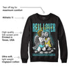 Aqua 5s DopeSkill Sweatshirt Real Lover Graphic