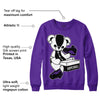 Court Purple 13s DopeSkill Purple Sweatshirt Sneakerhead BEAR Graphic