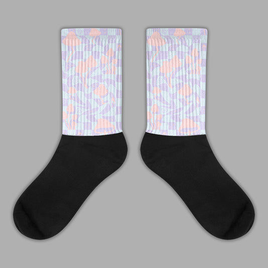 Easter Dunk Low Sublimated Socks Mushroom Graphic