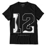 AJ 12 Playoffs DopeSkill T-Shirt No.12 Graphic