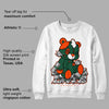 Dunk Low Team Dark Green Orange DopeSkill Sweatshirt MOMM Bear Graphic