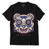 Jordan 7 SE Sapphire DopeSkill T-Shirt Robo Bear Graphic - Black 