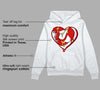 Dunk Low Gym Red DopeSkill Hoodie Sweatshirt Heart AJ Graphic