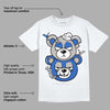 True Blue 1s DopeSkill T-Shirt New Double Bear Graphic