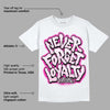 Triple Pink Dunk Low DopeSkill T-Shirt Never Forget Loyalty Graphic