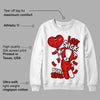 Dunk Low Gym Red DopeSkill Sweatshirt Love Sick Graphic