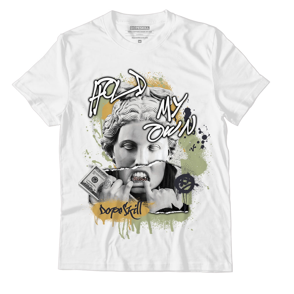 Jordan 5 Jade Horizon DopeSkill T-Shirt Hold My Own Graphic - White 
