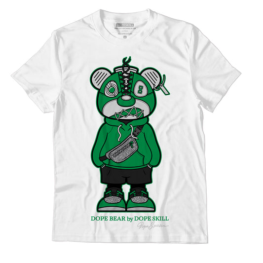 AJ 3 Pine Green DopeSkill T-Shirt Sneaker Bear Graphic