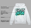 New Emerald 1s DopeSkill Hoodie Sweatshirt Super Sauce Graphic