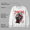 Gym Red 12s DopeSkill Sweatshirt Money Loves Me Graphic