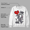 Fire Red 9s DopeSkill Sweatshirt Love Sick Graphic