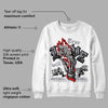 Fire Red 9s DopeSkill Sweatshirt True Love Will Kill You Graphic